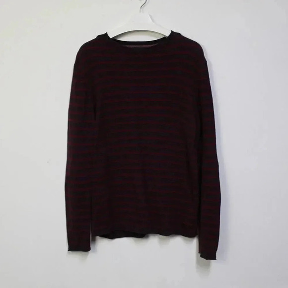 Ted Baker London wool blend oversized striped pullover sweater 6 - Picture 3 of 10